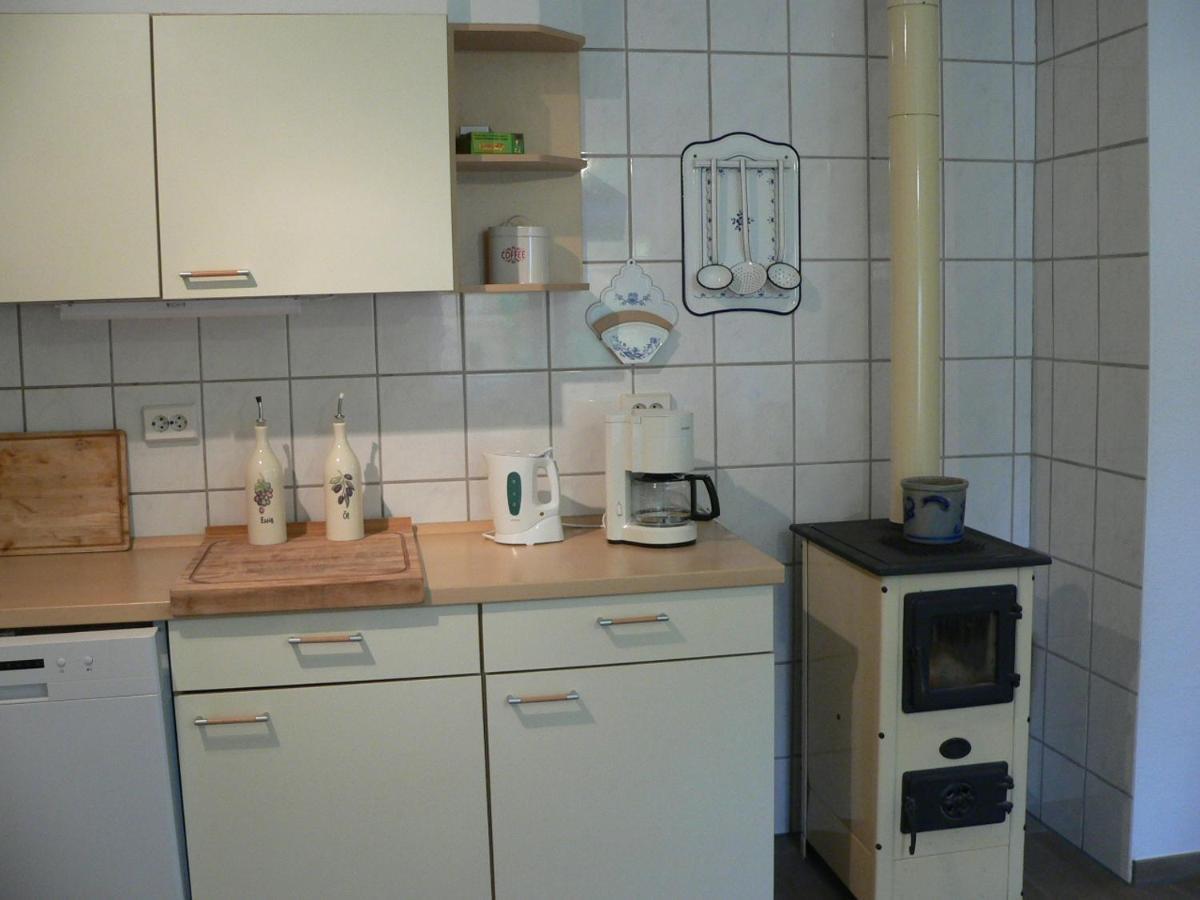 Ferienwohnung Zum Gruenen Holz Bohlenbergerfeld Exterior foto